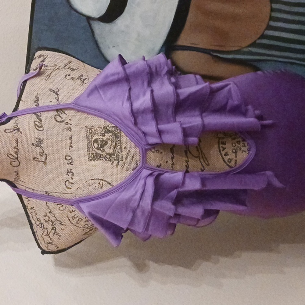 Horoscopez Ruffle Dress - Picture 4 of 9